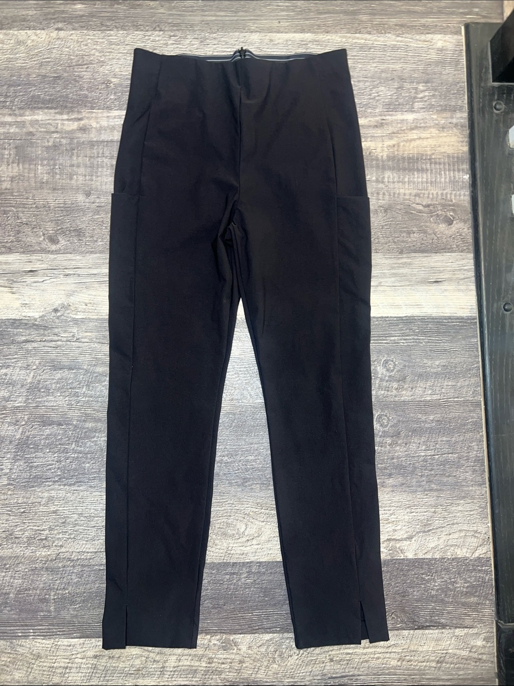 Athleta Wander Slim Pants Black Size 10 Travel Work Ankle